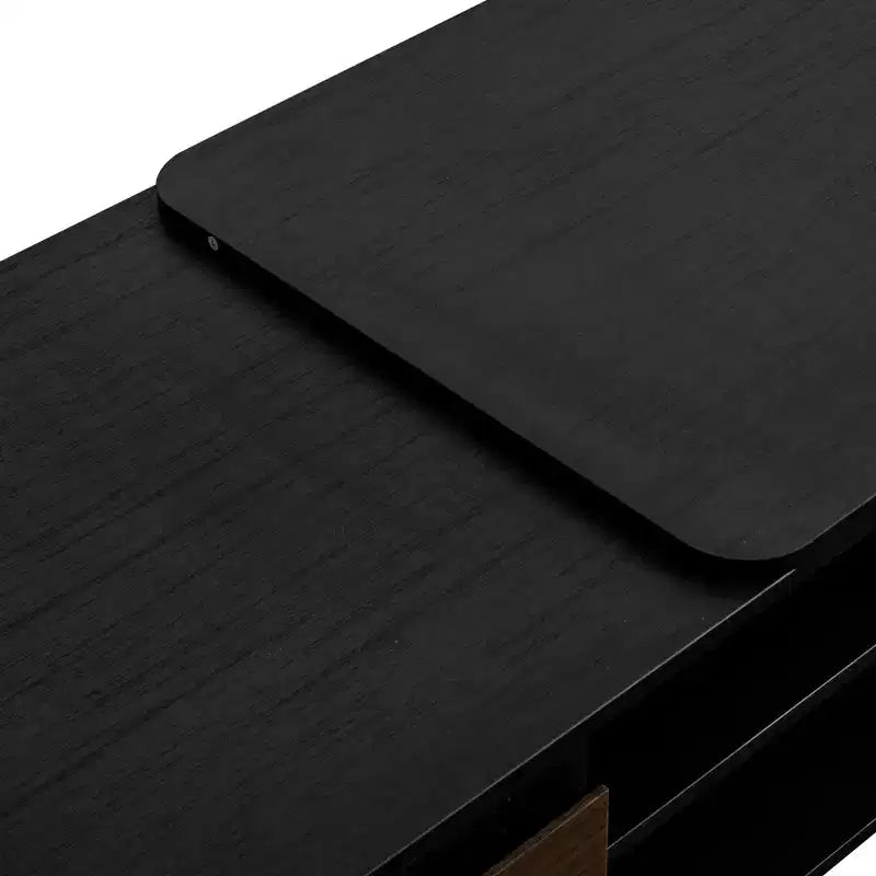 Table basse extensible Table d'appoint réglable en bois