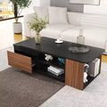Table basse extensible Table d'appoint réglable en bois