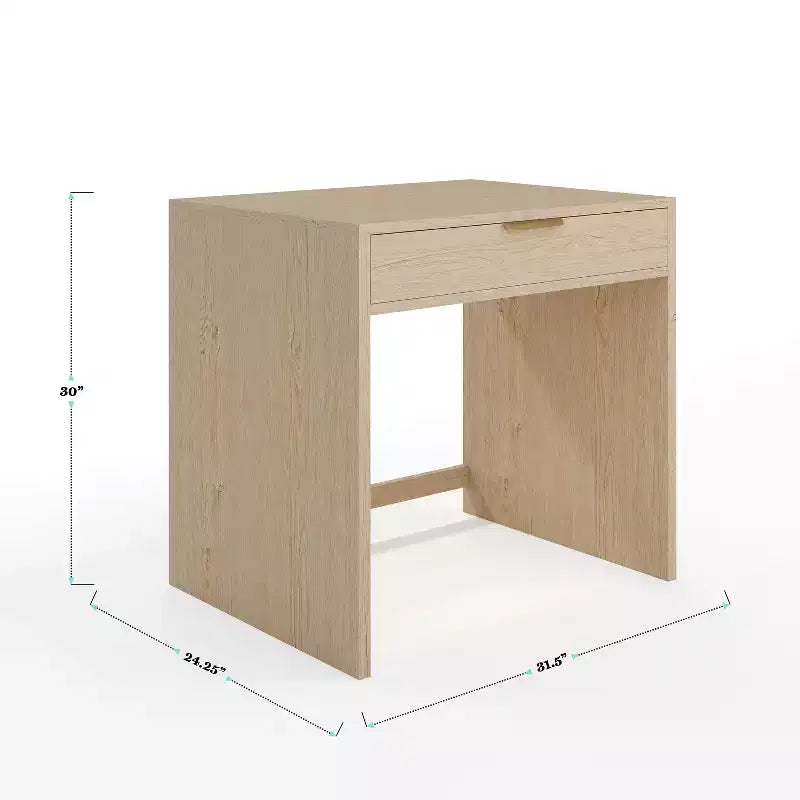 Bureau modulaire à tiroir unique