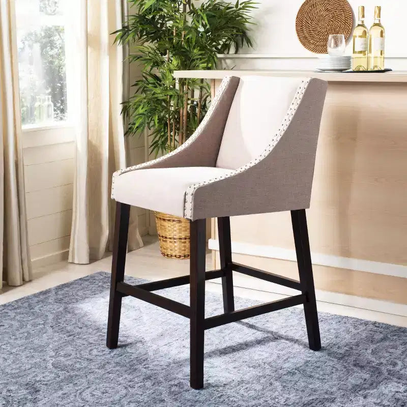 Tabouret de bar blanc