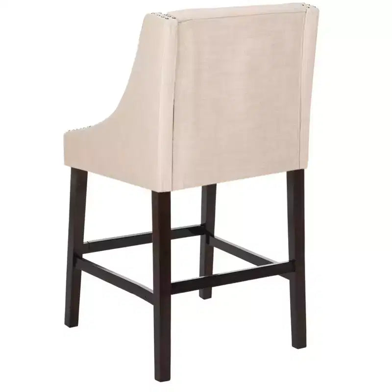 Tabouret de bar blanc