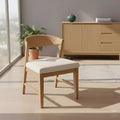 Cove Wood Back Chairs (Set of 2), Natural