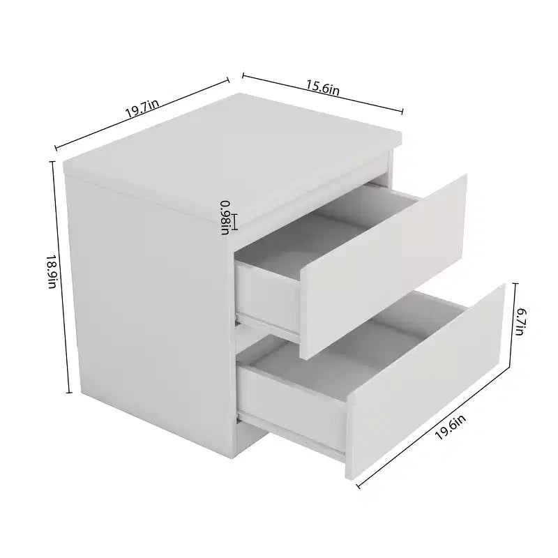 Table de chevet en bois