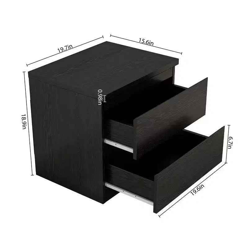 Table de chevet en bois