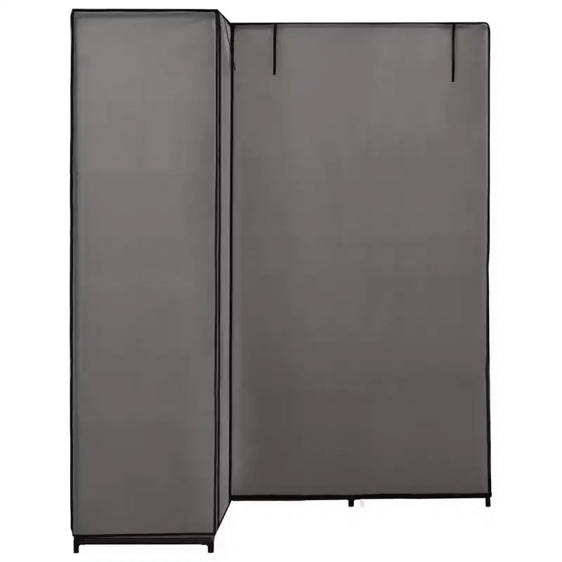 Placard d'angle Armoire Penderie Meuble autoportant Portant à vêtements