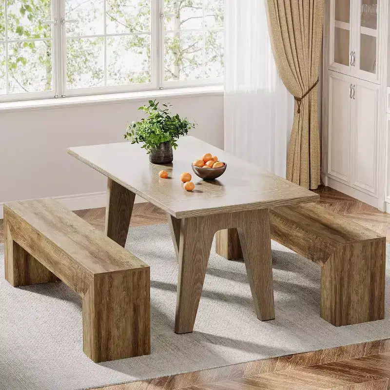 Banc d'entrée en bois, banc de ferme avec rangement