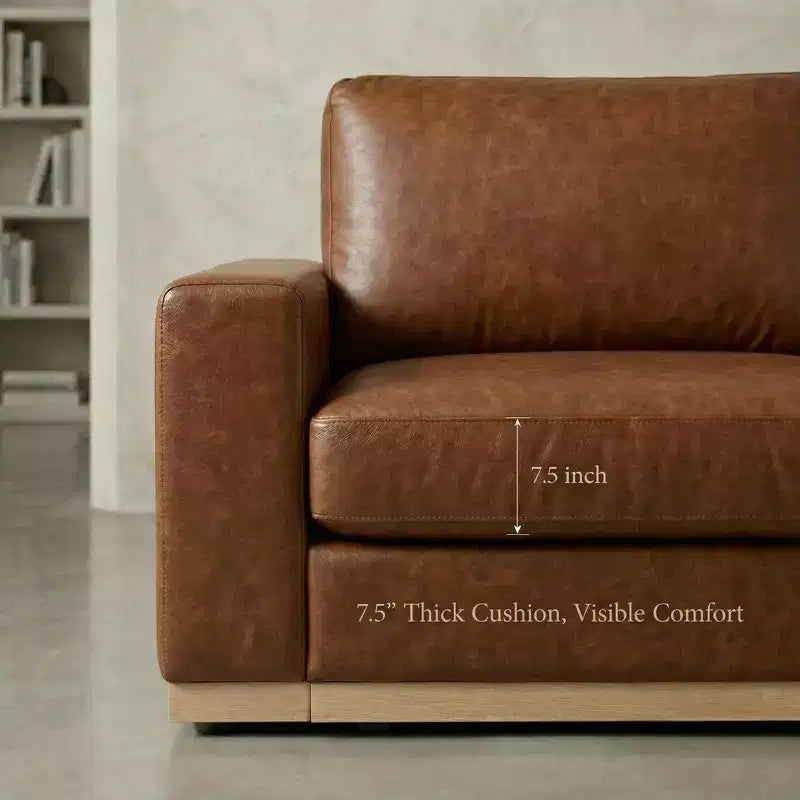 Fauteuil d'appoint 42" pour salon, Grand fauteuil simple et large, Fauteuil en tissu chenille